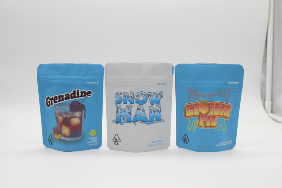 kupować Żywność Ziplockk Mylar Bags Smell Proof Eco Friendly Food Packaging Mylar Stand Up Bags online manufacture