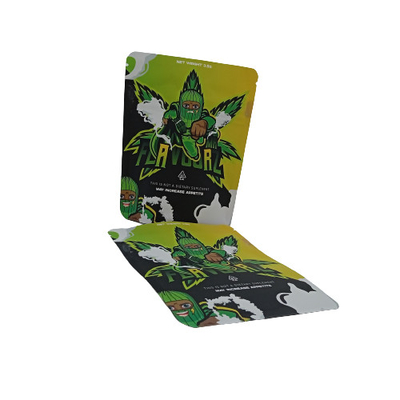 kupować 3 Strony Pieczętowanie Stand Up Mylar Worki ziołowe Herb Worki opakowania zamknięte z powrotem z zamkiem online manufacture