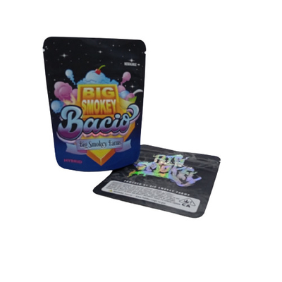 kupować Trzy Strony 300g 150g Mylar trawka opakowanie torebka zamka Mylar folia aluminiowa torebki online manufacture