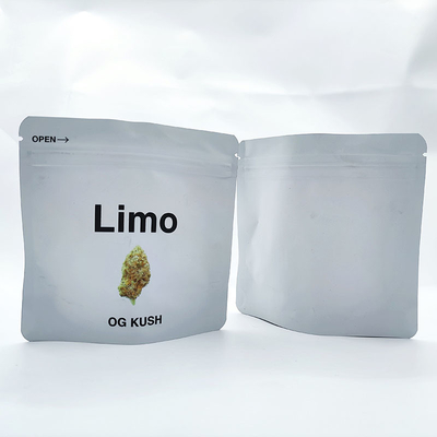 kupować Zindywidualizowane, wydrukowane worki z trawkami Mylar 3,5 g / 1 oz, worek odporny na zapach i dziecięcy. online manufacture