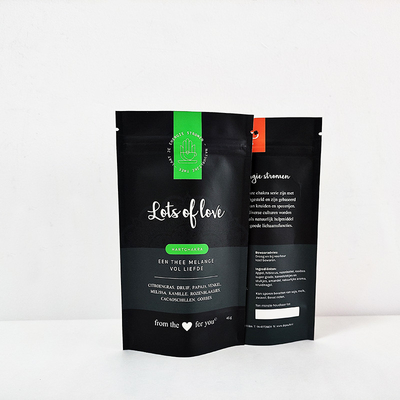 kupować Plastikowy stand-up worek grawerowanie drukowanie Zipper Tea Packing Pocket online manufacture