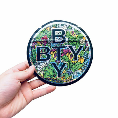 kupować Zębatka Mylar Pouch Die Cut Mylar Bag dla THC Gummies online manufacture