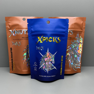 kupować Druk grawerowy Mylar Holograficzne worki 3,5 g Stand Up Pocket For Weed online manufacture