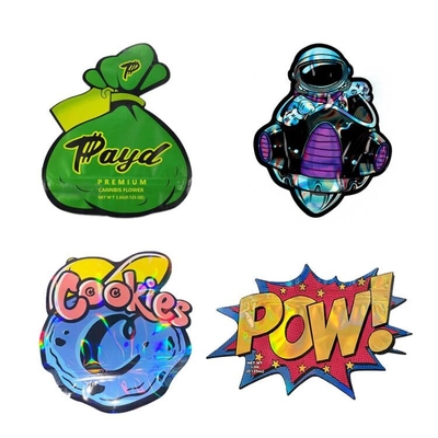 kupować Ziplock Die Cut Mylar Bags 3,5g Weed Ziplock Pocket For Gummies online manufacture