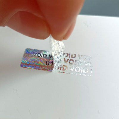kupować Plastikowe naklejki antyfałszowe online manufacture