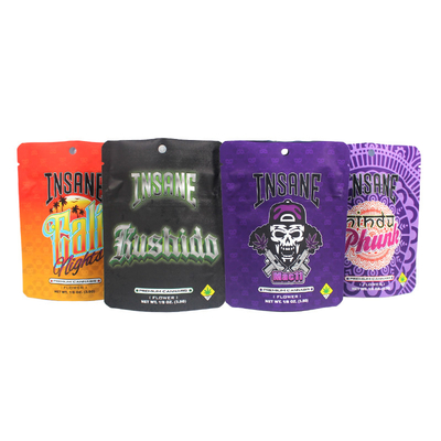 kupować 3.5g Bezwonny worek Mylar Plastic Soft Touch Edibles Packaging online manufacture