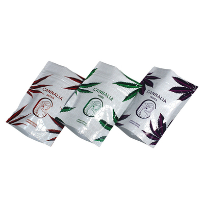 kupować Niestandardowo wydrukowane 3g 7g 14g 28g Mylar Zip Lock Bags Stand Up For Edible Flower Packaging online manufacture