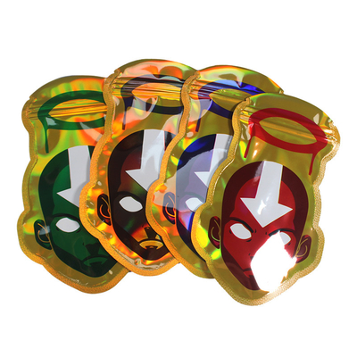 kupować Zaopatrzenie na zamówienie Mylar Plastic Die Cut 3.5g Special Shape Bag online manufacture