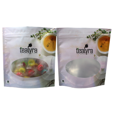 kupować Zamknięte plastikowe torby do pakowania żywności z oknem online manufacture