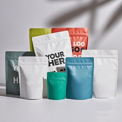 kupować Custom Printed Stand Up Zipper Pouches for Food Packaging MOQ 1000pcs online manufacture