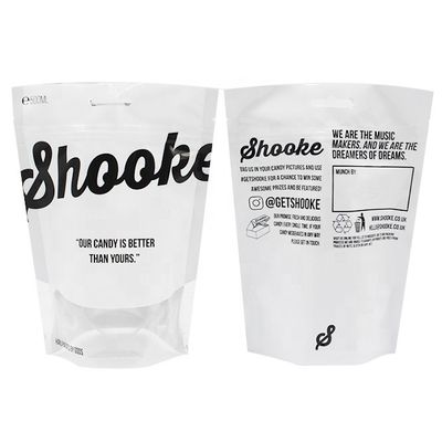 kupować VMPET Doypack Zip Lock Pocket Bags Stand Up Pockets z oknem online manufacture