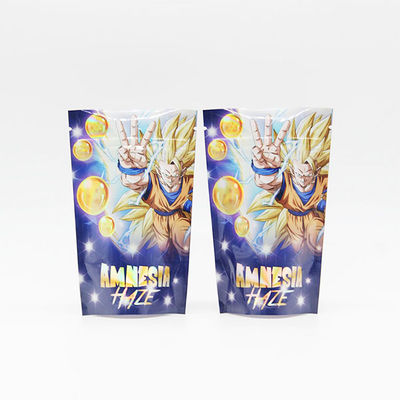 kupować Drukowanie na zamówienie folia aluminiowa torba ziplock 3 strony uszczelnienie z przejrzystym oknem online manufacture