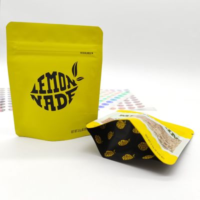 kupować Embozowanie Soft Touch Mylar Bag 0,5 oz zamykany retortable pochwy opakowania online manufacture