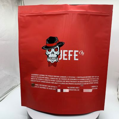 kupować 1 kg Mylar Aluminium Foil Bags 110 Mircons Red Flat Foil Bags online manufacture