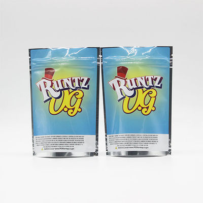 kupować Plastikowy wydruk folia aluminiowa stand up worek żywności stopnia trawka Zipper worek online manufacture