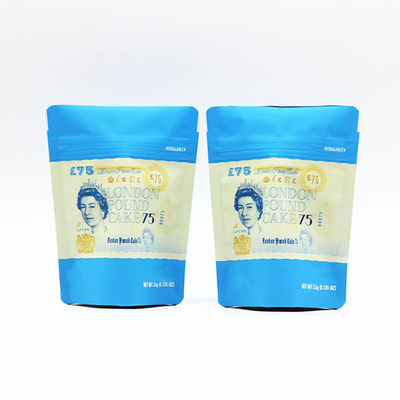 kupować EPI Flat Bottom Gusset Bags 150g Stand Up Mylar Bags 5,1 cali szerokości online manufacture