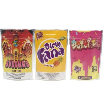 kupować Znowu zamknięte torby Mylar Stand Up Plastic Snack Candy Packaging Z ziplockem online manufacture