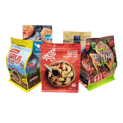 8 Pieczęć boczna Pudełko do kawy Folia aluminiowa Zamknięta torba z zamkiem