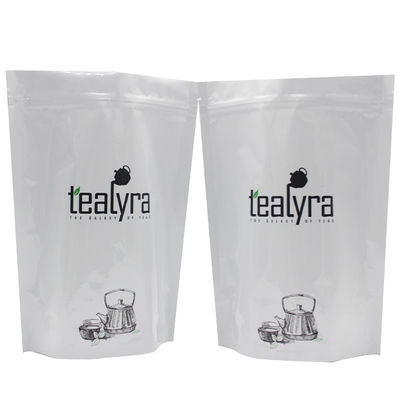 Doypack ziplockk torebki Mylar folia aluminiowa torebki z zipperem i wcięcie