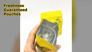 Foliowe woreczki stojące Opakowanie z zamkiem błyskawicznym