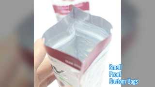 Torby odporne na zapach. Woreczki stojące z nadrukiem na zamówienie